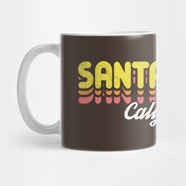 Retro Santa Rosa California by rojakdesigns